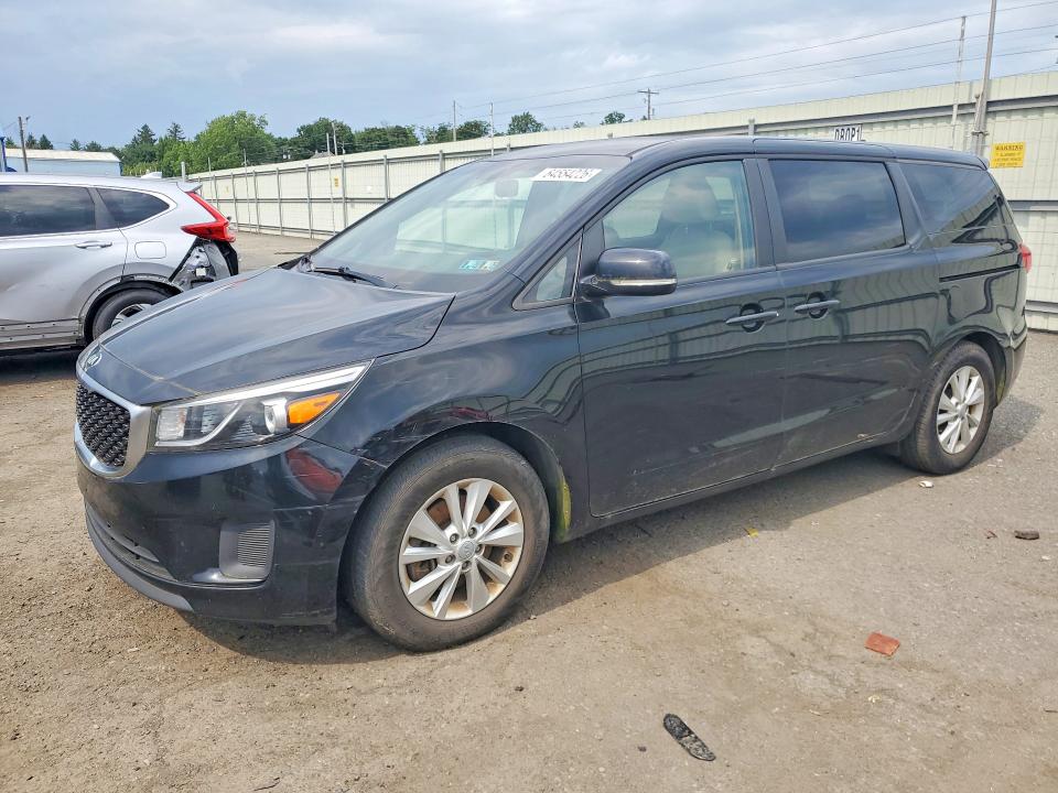 2017 Kia Sedona მანქანა იყიდება აუქციონზე, vin: KNDMB5C19H6225913, აუქციონის ნომერი: 64554226
