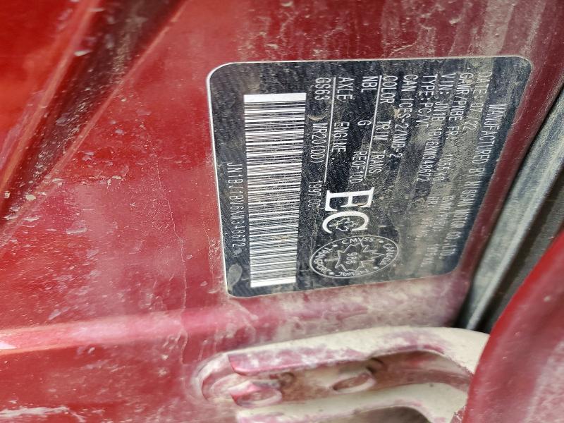 2022 Nissan Qashqai მანქანა იყიდება აუქციონზე, vin: JN1BJ1BV6NW348672, აუქციონის ნომერი: 65922286