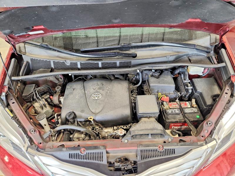 2017 Toyota Sienna მანქანა იყიდება აუქციონზე, vin: 5TDDZ3DCXHS155760, აუქციონის ნომერი: 63703516