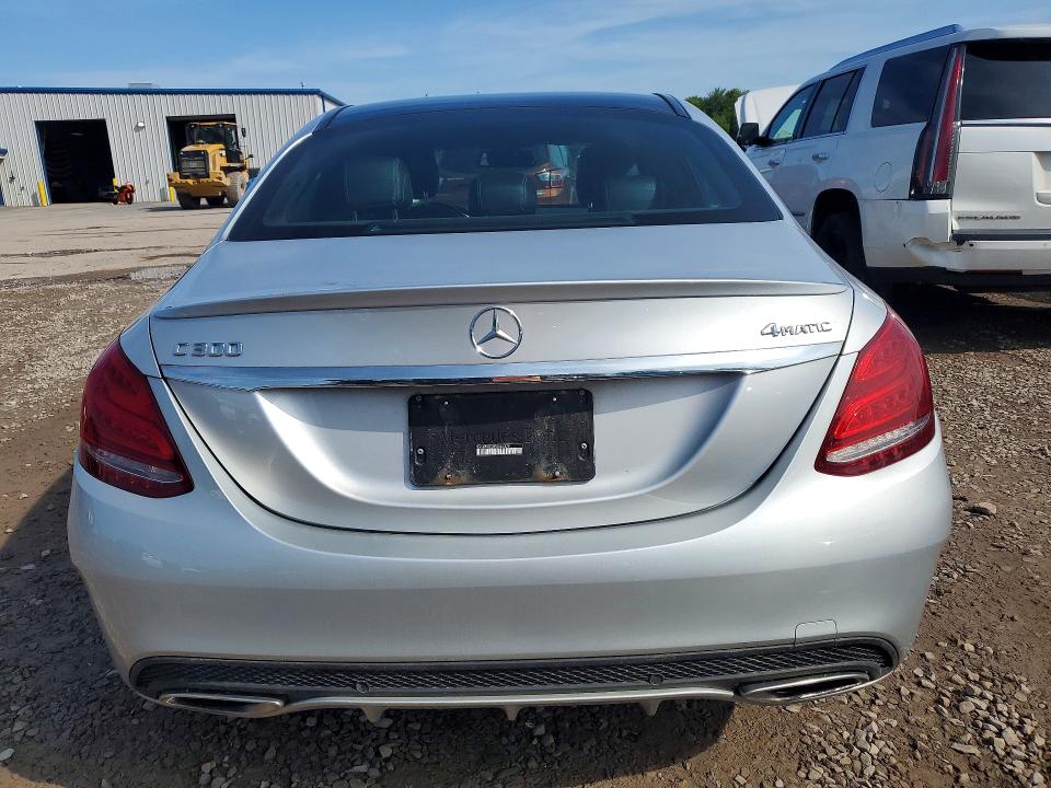 66637166 :رقم المزاد ، 55SWF4KB3FU061379 vin ، 2015 Mercedes-benz C مزاد بيع