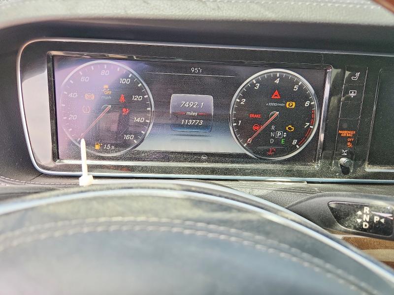 Aukcja sprzedaży 2015 Mercedes-benz S, vin: WDDUG8CB1FA190294, numer aukcji: 65220896