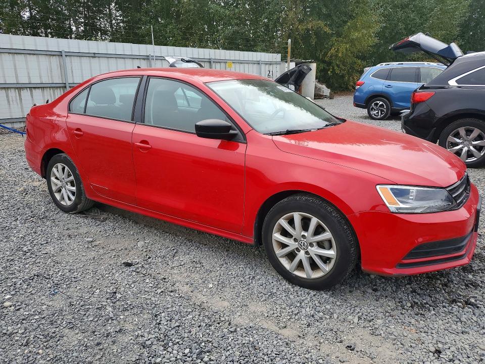 2015 Volkswagen Jetta მანქანა იყიდება აუქციონზე, vin: 3VWD17AJ4FM262654, აუქციონის ნომერი: 66048886