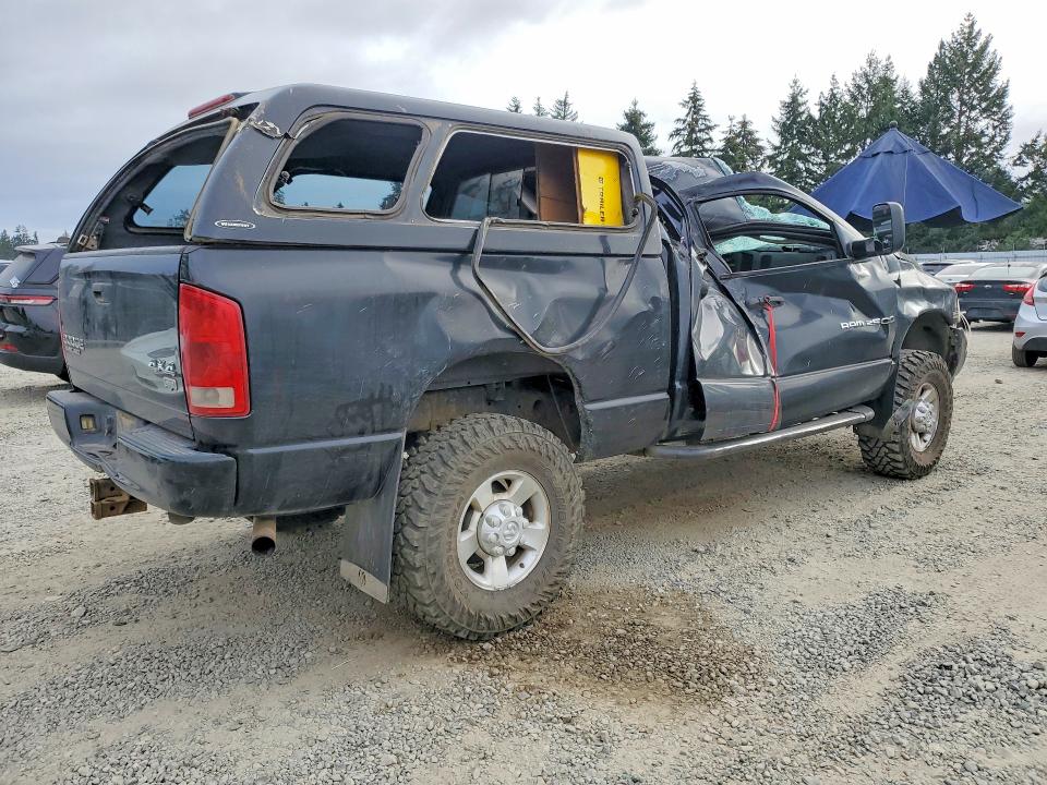 2003 Dodge Ram 2500 მანქანა იყიდება აუქციონზე, vin: 3D3KU28D03G838844, აუქციონის ნომერი: 66655266