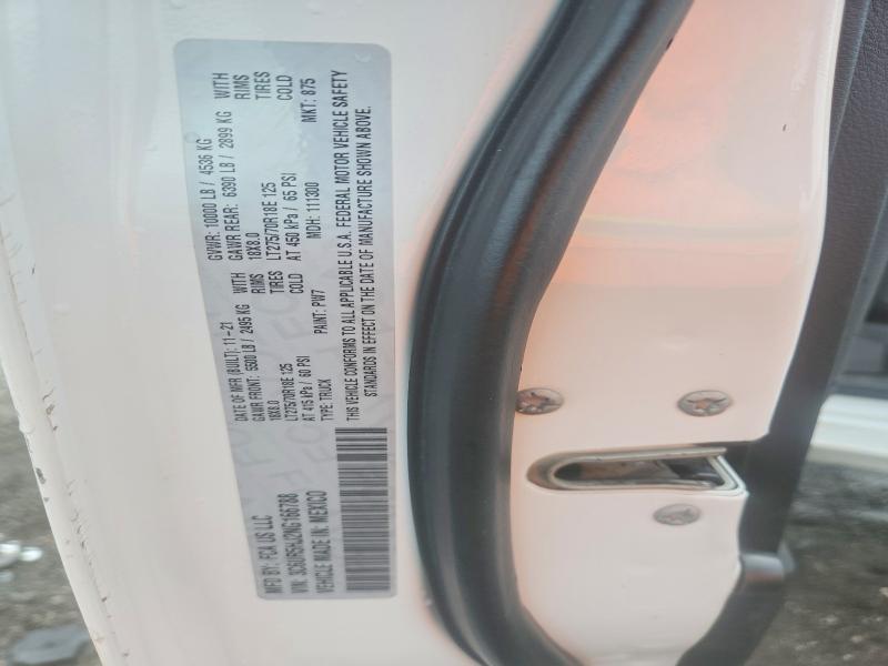 Продаж на аукціоні авто 2022 Ram 2500, vin: 3C6UR5HJ2NG166788, номер лоту: 63752736