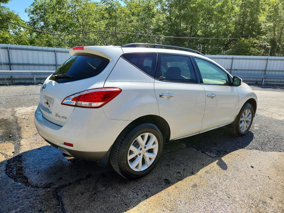 Aukcja sprzedaży 2012 Nissan Murano, vin: JN8AZ1MW9CW211539, numer aukcji: 66605126