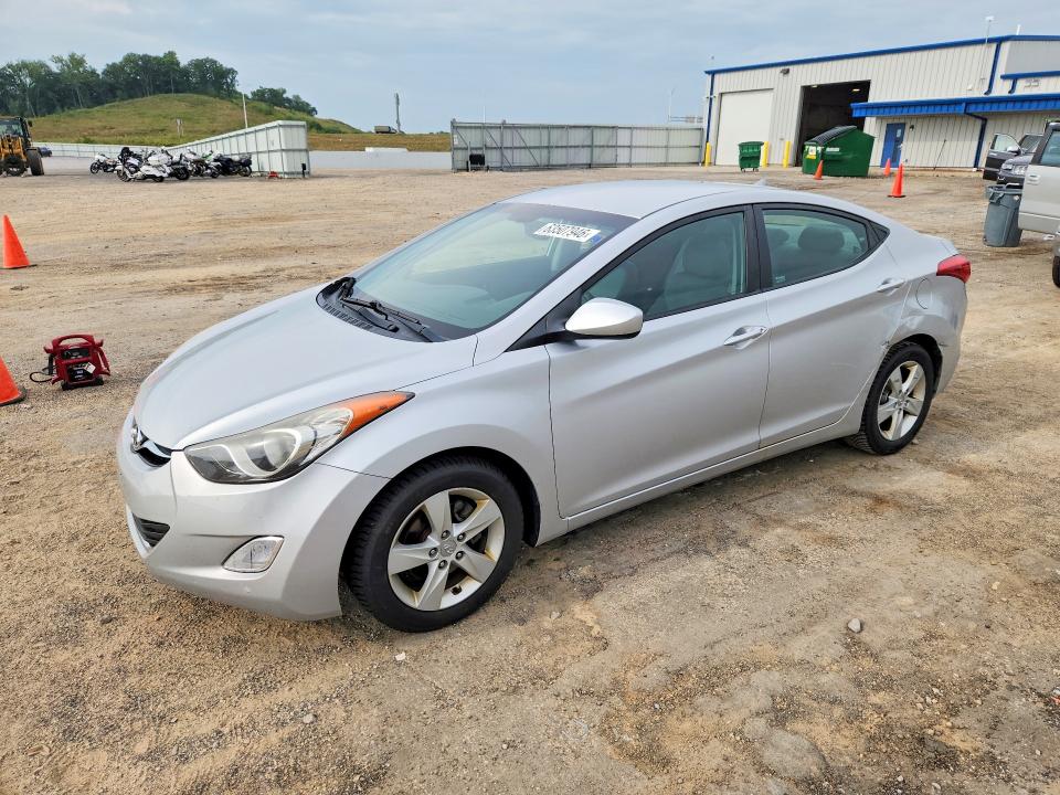 2012 Hyundai Elantra მანქანა იყიდება აუქციონზე, vin: KMHDH4AE3CU467577, აუქციონის ნომერი: 63507946