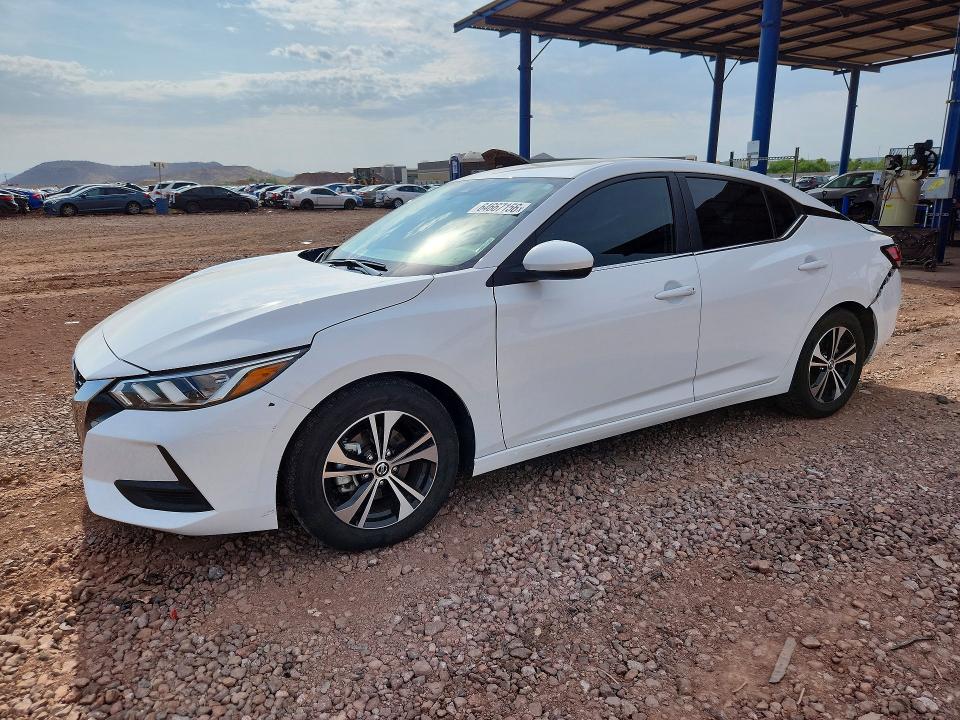 2022 Nissan Sentra მანქანა იყიდება აუქციონზე, vin: 3N1AB8CV2NY309540, აუქციონის ნომერი: 64667156