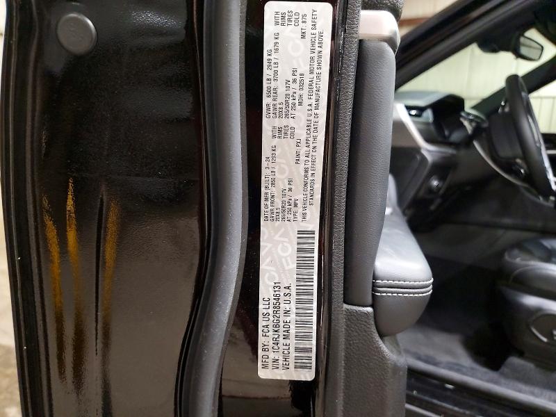 66975536 :رقم المزاد ، 1C4RJKBG2R8546131 vin ، 2024 Jeep Grand Cherokee مزاد بيع