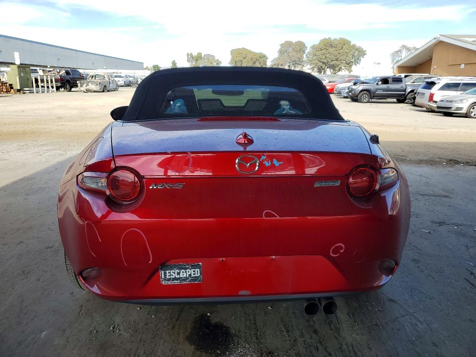 2016 Mazda Mx-5 Miata მანქანა იყიდება აუქციონზე, vin: JM1NDAD70G0119085, აუქციონის ნომერი: 64494726