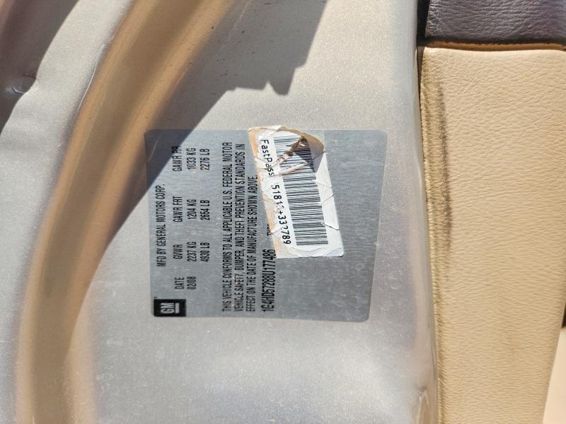 65169486 :رقم المزاد ، 1G4HD57288U177486 vin ، 2008 Buick Lucerne مزاد بيع