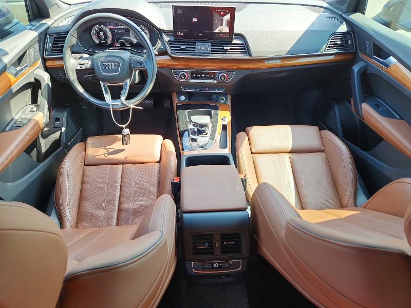 63987056 :رقم المزاد ، WA1BAAFY1M2027608 vin ، 2021 Audi Q5 مزاد بيع