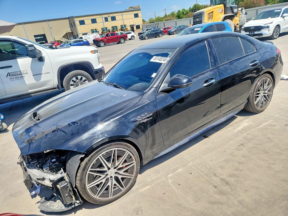 65148246 :رقم المزاد ، W1KAF8AB8SR263312 vin ، 2025 Mercedes-benz C مزاد بيع