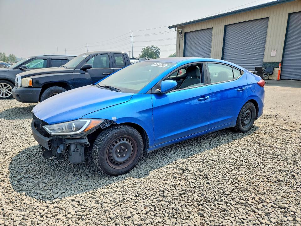 2017 Hyundai Elantra მანქანა იყიდება აუქციონზე, vin: KMHD74LF6HU085835, აუქციონის ნომერი: 64239336