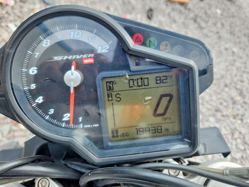 Продаж на аукціоні авто 2013 Aprilia Shiver, vin: ZD4RAC01XDS000505, номер лоту: 63744486