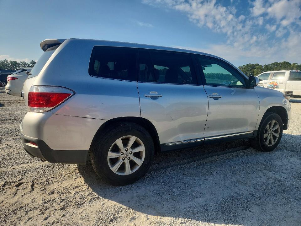 Auction sale of the 2013 Toyota Highlander, vin: 5TDZA3EH3DS033498, lot number: 66013546