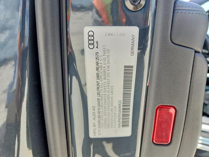 Продажа на аукционе авто 2018 Audi A5, vin: WAUFNCF59JA069522, номер лота: 64627966
