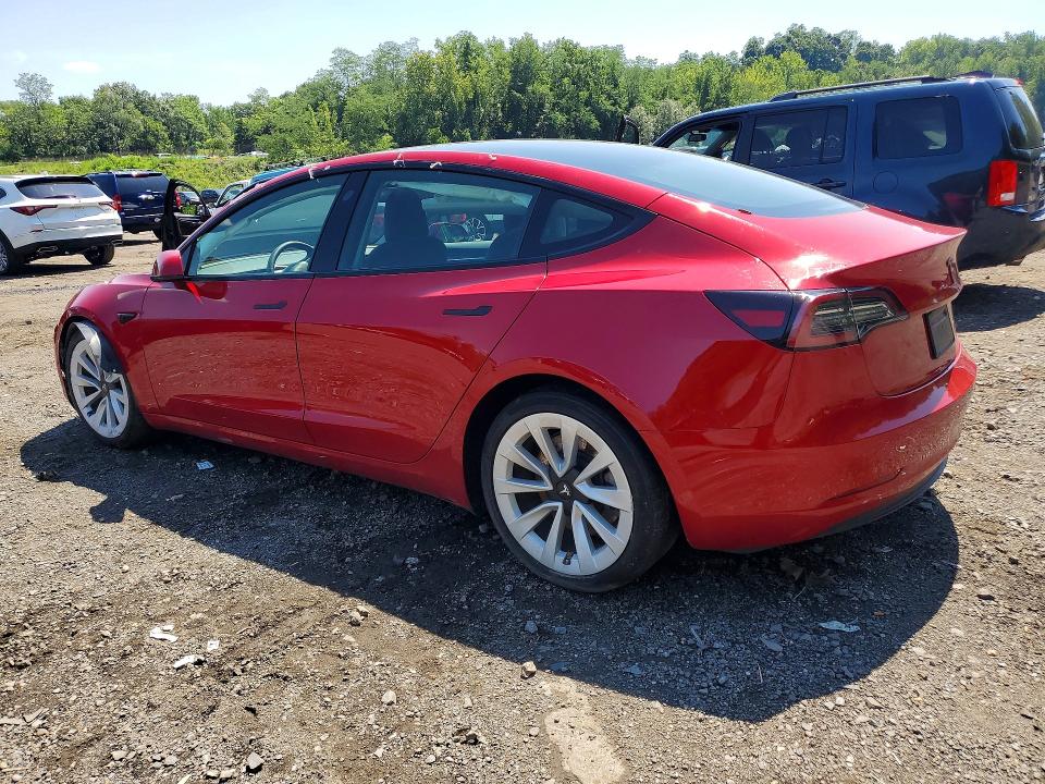 64383046 :رقم المزاد ، 5YJ3E1EAXPF483935 vin ، 2023 Tesla Model 3 مزاد بيع