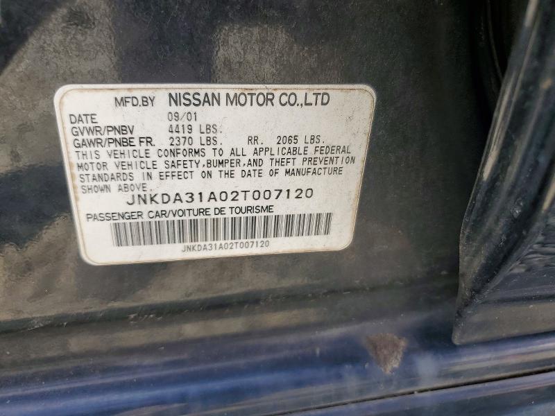 Продаж на аукціоні авто 2002 Infiniti I35, vin: JNKDA31A02T007120, номер лоту: 64131496