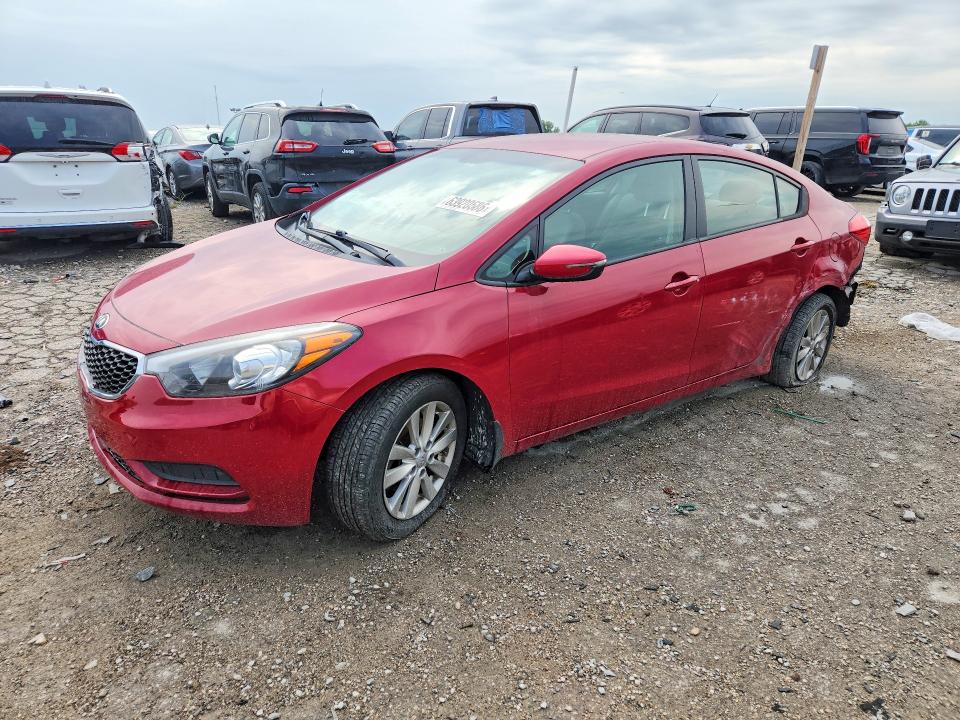 2014 Kia Forte მანქანა იყიდება აუქციონზე, vin: KNAFX4A60E5102776, აუქციონის ნომერი: 63920586