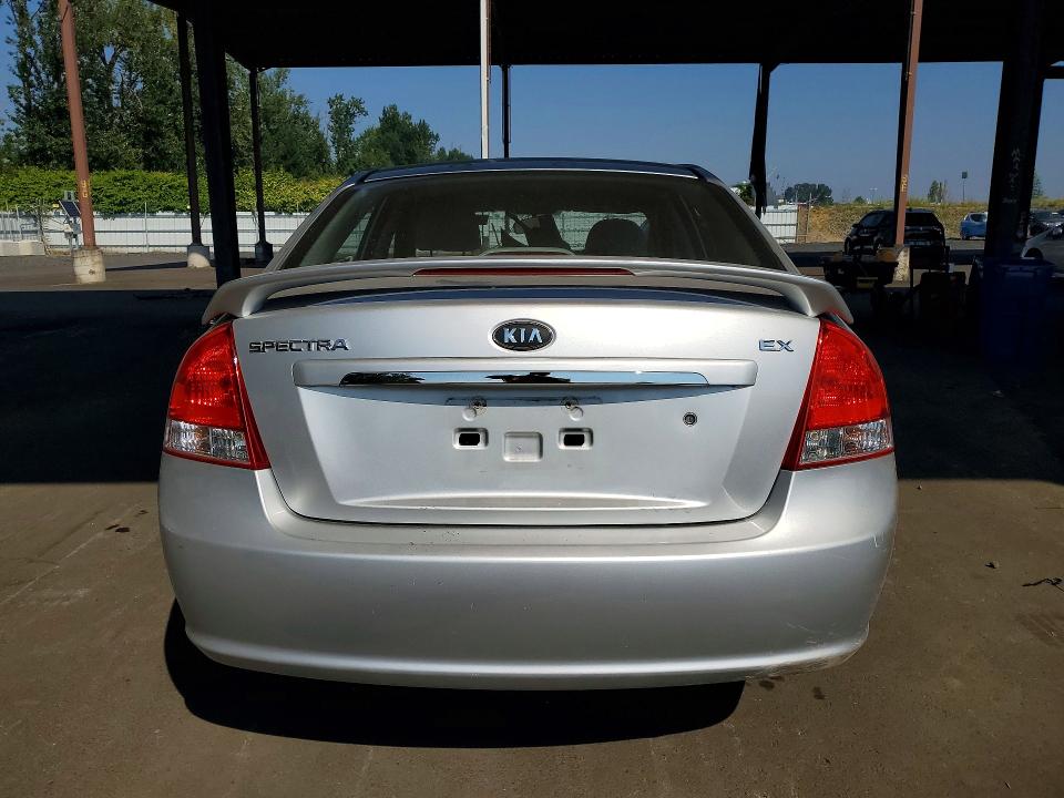 2009 Kia Spectra მანქანა იყიდება აუქციონზე, vin: KNAFE222695655248, აუქციონის ნომერი: 63887896