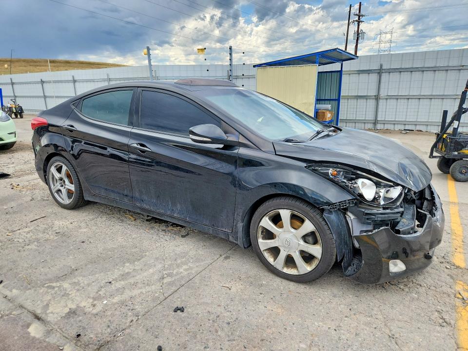66383316 :رقم المزاد ، KMHDH4AE7DU741395 vin ، 2013 Hyundai Elantra مزاد بيع