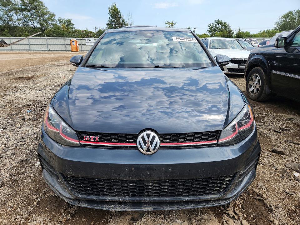 2019 Volkswagen Gti მანქანა იყიდება აუქციონზე, vin: 3VW5T7AU9KM001961, აუქციონის ნომერი: 65809836