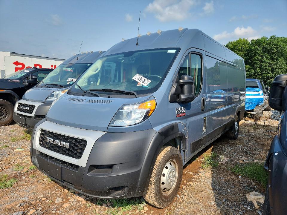 2020 Ram Promaster 3500 მანქანა იყიდება აუქციონზე, vin: 3C6URVJG4LE128762, აუქციონის ნომერი: 60370616