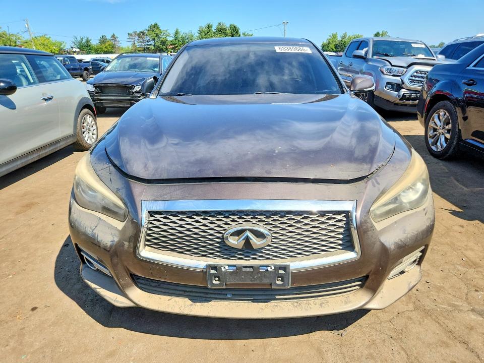 63389686 :رقم المزاد ، JN1BV7AR9EM683979 vin ، 2014 Infiniti Q50 مزاد بيع