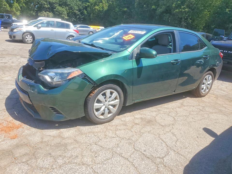 Auction sale of the 2015 Toyota Corolla, vin: 2T1BURHE0FC230346, lot number: 65504276