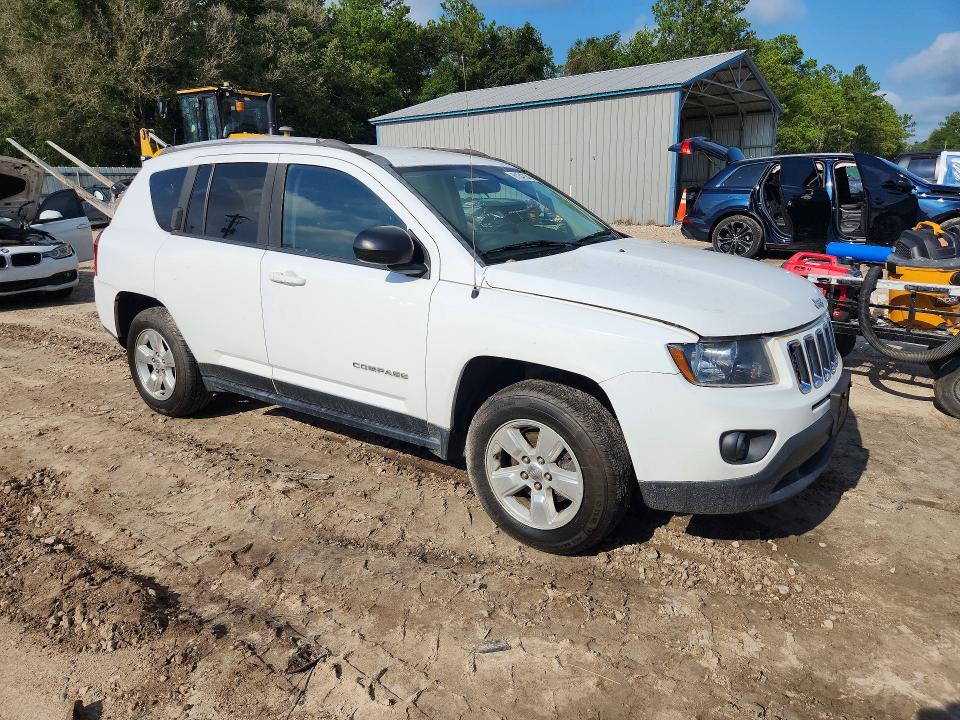 2015 Jeep Compass მანქანა იყიდება აუქციონზე, vin: 1C4NJCBA2FD318181, აუქციონის ნომერი: 61347046