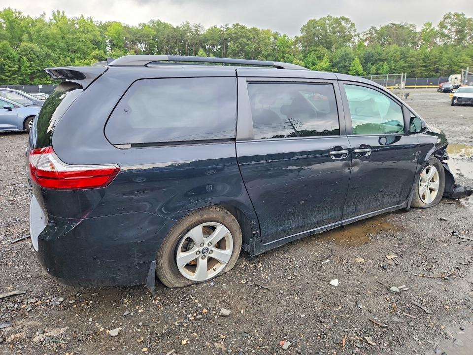 2019 Toyota Sienna მანქანა იყიდება აუქციონზე, vin: 5TDKZ3DC7KS990519, აუქციონის ნომერი: 63164976