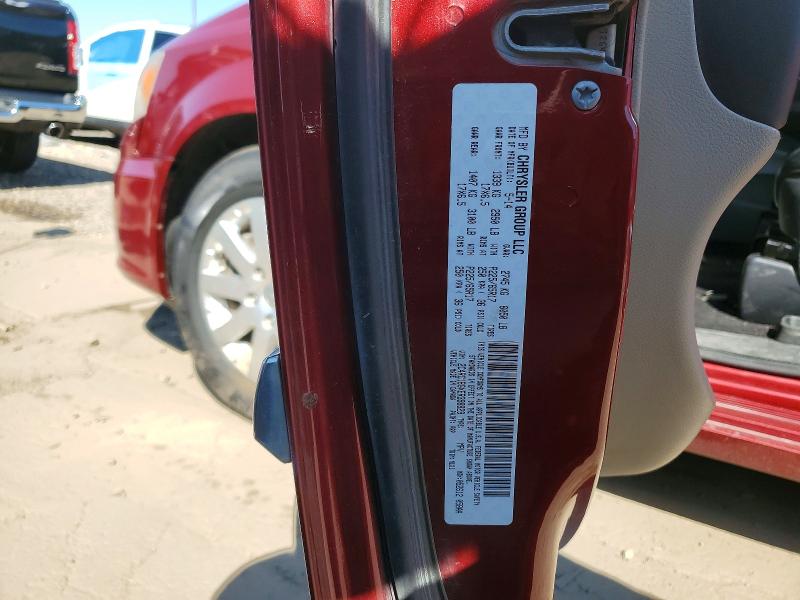 Продаж на аукціоні авто 2014 Chrysler Town & Country, vin: 2C4RC1BGXER398829, номер лоту: 63559176