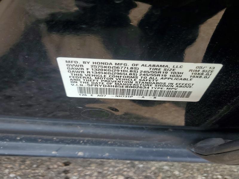 Aukcja sprzedaży 2014 Acura Mdx, vin: 5FRYD4H85EB002634, numer aukcji: 67301116