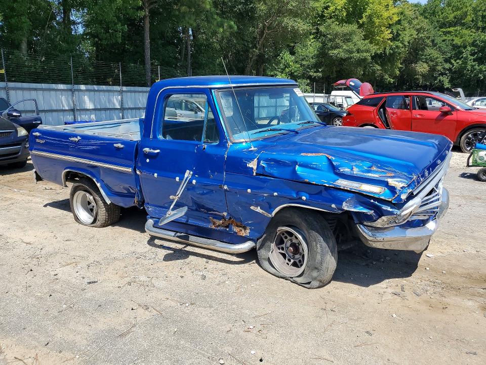 Продажа на аукционе авто 1967 Ford F-100, vin: F10YCA56692, номер лота: 65690876