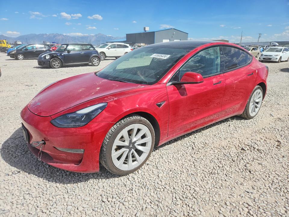 Продаж на аукціоні авто 2022 Tesla Model 3, vin: 5YJ3E1EB0NF287749, номер лоту: 65686486