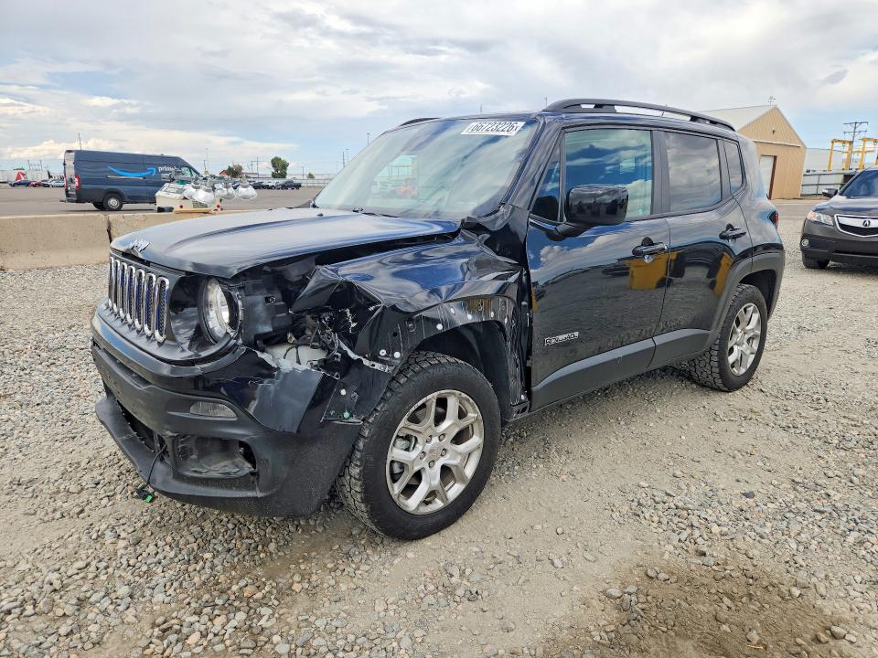 2016 Jeep Renegade მანქანა იყიდება აუქციონზე, vin: ZACCJBBT5GPD66716, აუქციონის ნომერი: 66723226