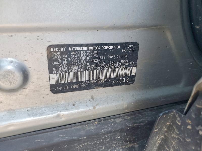 Продажа на аукционе авто 2024 Mitsubishi Eclipse Cross, vin: JA4ATWAA0RZ000363, номер лота: 66929286