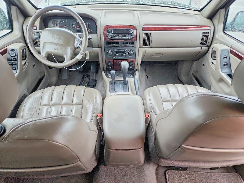 2000 Jeep Grand Cherokee მანქანა იყიდება აუქციონზე, vin: 1J4GW58N1YC282230, აუქციონის ნომერი: 62281876