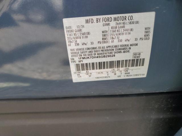 Aukcja sprzedaży 2025 Ford Explorer, vin: 1FMUK7DH4SGB29028, numer aukcji: 65136216