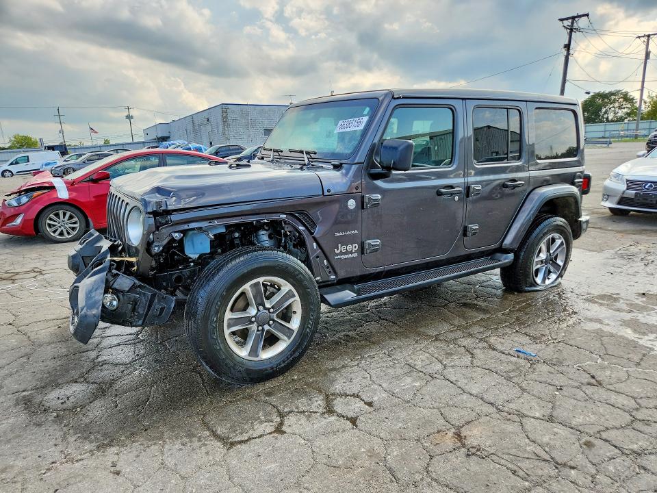 66385156 :رقم المزاد ، 1C4HJXEN9MW573267 vin ، 2021 Jeep Wrangler Unlimited مزاد بيع