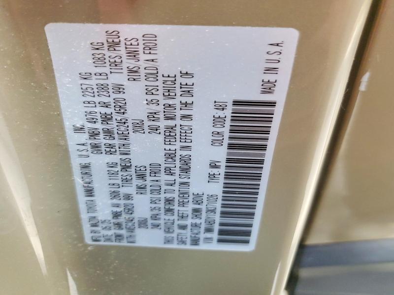 64589816 :رقم المزاد ، 7MMVABDY1SN371026 vin ، 2025 Mazda Cx-50 مزاد بيع
