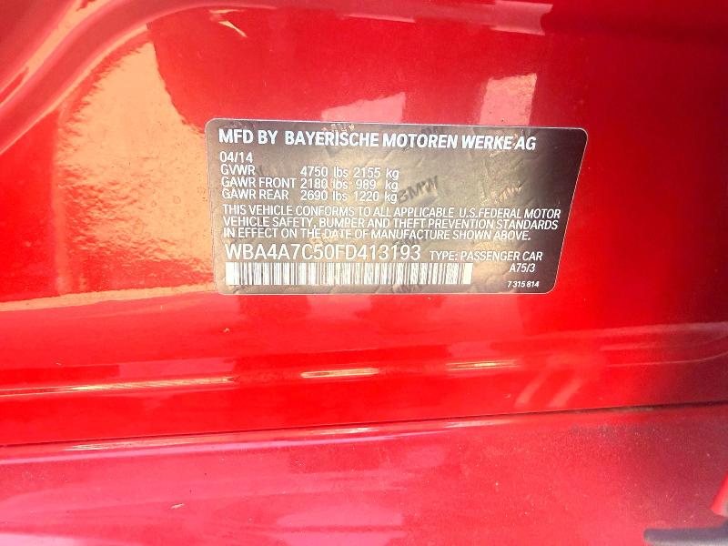 Продаж на аукціоні авто 2015 Bmw 428, vin: WBA4A7C50FD413193, номер лоту: 67561296