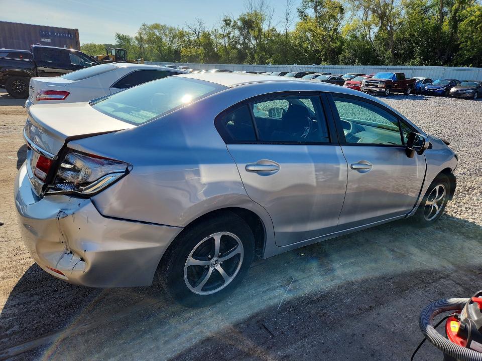 65936366 :رقم المزاد ، 19XFB2F75FE094414 vin ، 2015 Honda Civic مزاد بيع