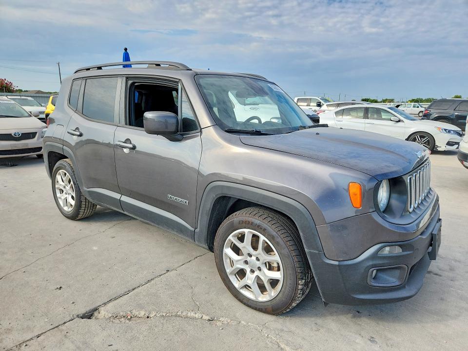 2018 Jeep Renegade მანქანა იყიდება აუქციონზე, vin: ZACCJABB1JPJ58855, აუქციონის ნომერი: 63688706