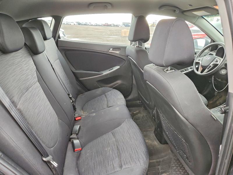 65036486 :رقم المزاد ، KMHCT5AEXHU356094 vin ، 2017 Hyundai Accent مزاد بيع
