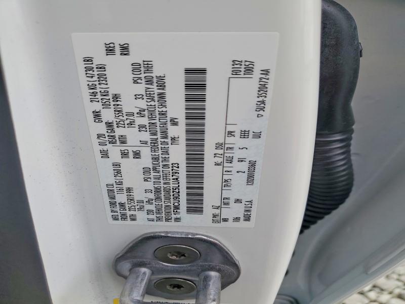 Продаж на аукціоні авто 2020 Ford Escape, vin: 1FMCU9DZ5LUA79723, номер лоту: 67153486