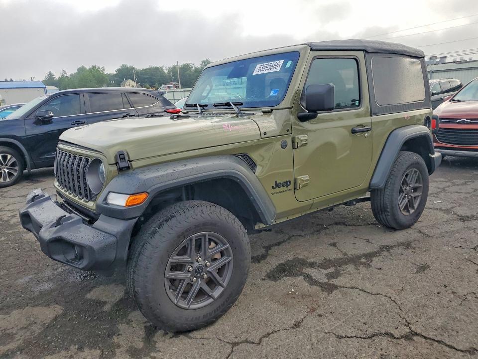 63995666 :رقم المزاد ، 1C4PJXAN1SW627241 vin ، 2025 Jeep Wrangler مزاد بيع