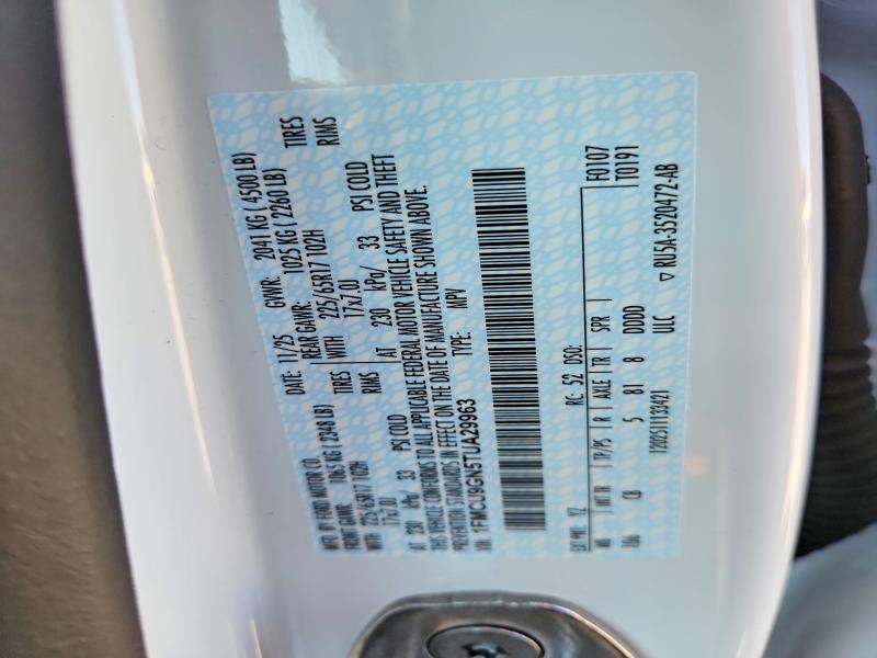 Aukcja sprzedaży 2026 Ford Escape, vin: 1FMCU9GN5TUA29963, numer aukcji: 66755296