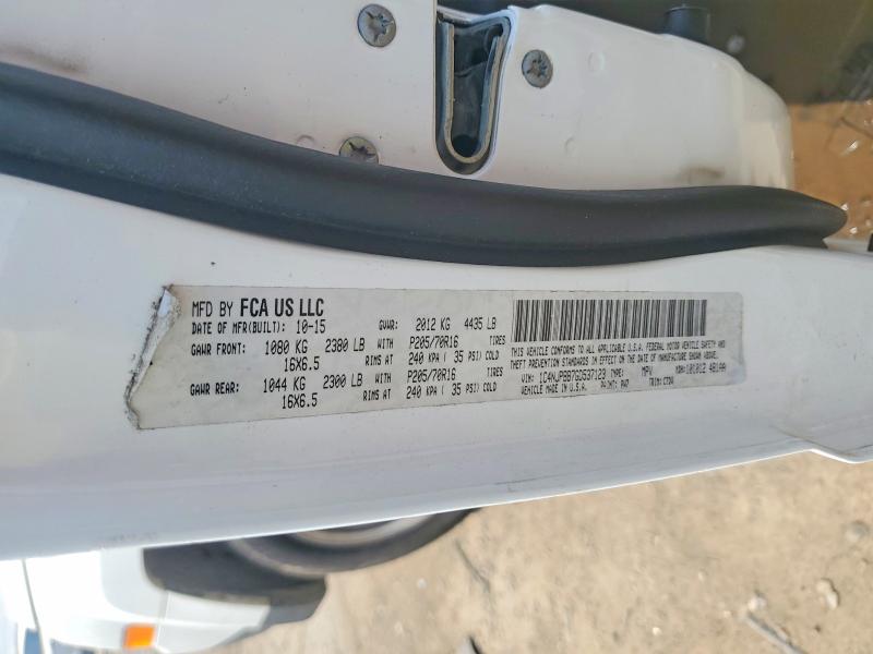 64373926 :رقم المزاد ، 1C4NJPBB7GD537123 vin ، 2016 Jeep Patriot مزاد بيع