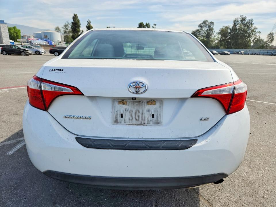 Aukcja sprzedaży 2016 Toyota Corolla, vin: 5YFBURHE5GP366201, numer aukcji: 65058726